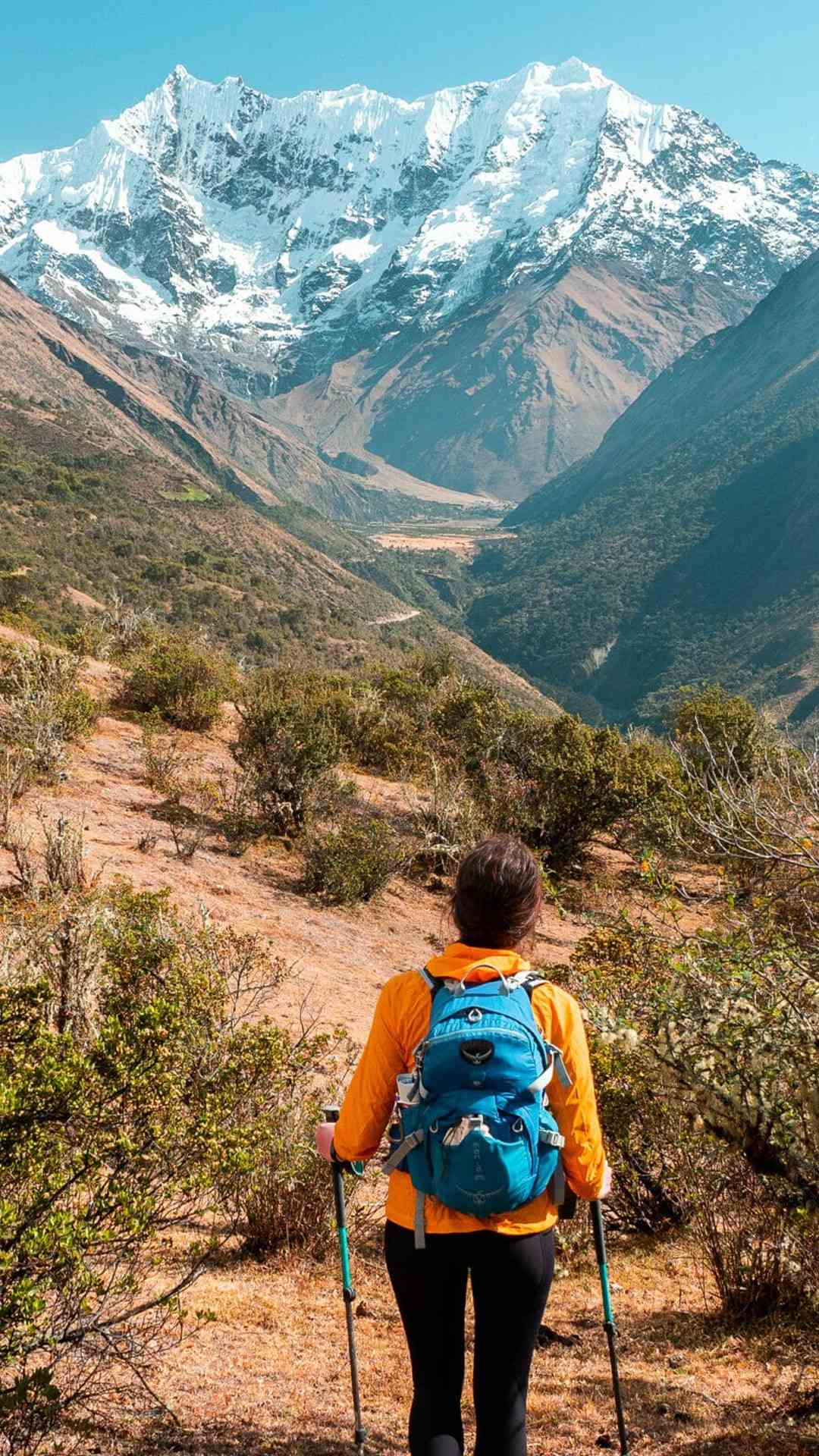 Hiking to Machu Picchu on the Salkantay Trek