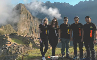 Machu Picchu after 4 day hiking on the Salkantay Trek