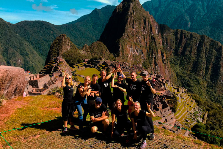 Finally Machu Picchu after 3 days hiking on Lares Trek