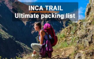 Inca Trail Packing list