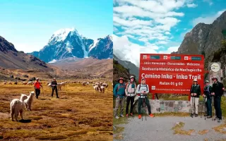 Hiker in Ausangate Trek and Inca Trail