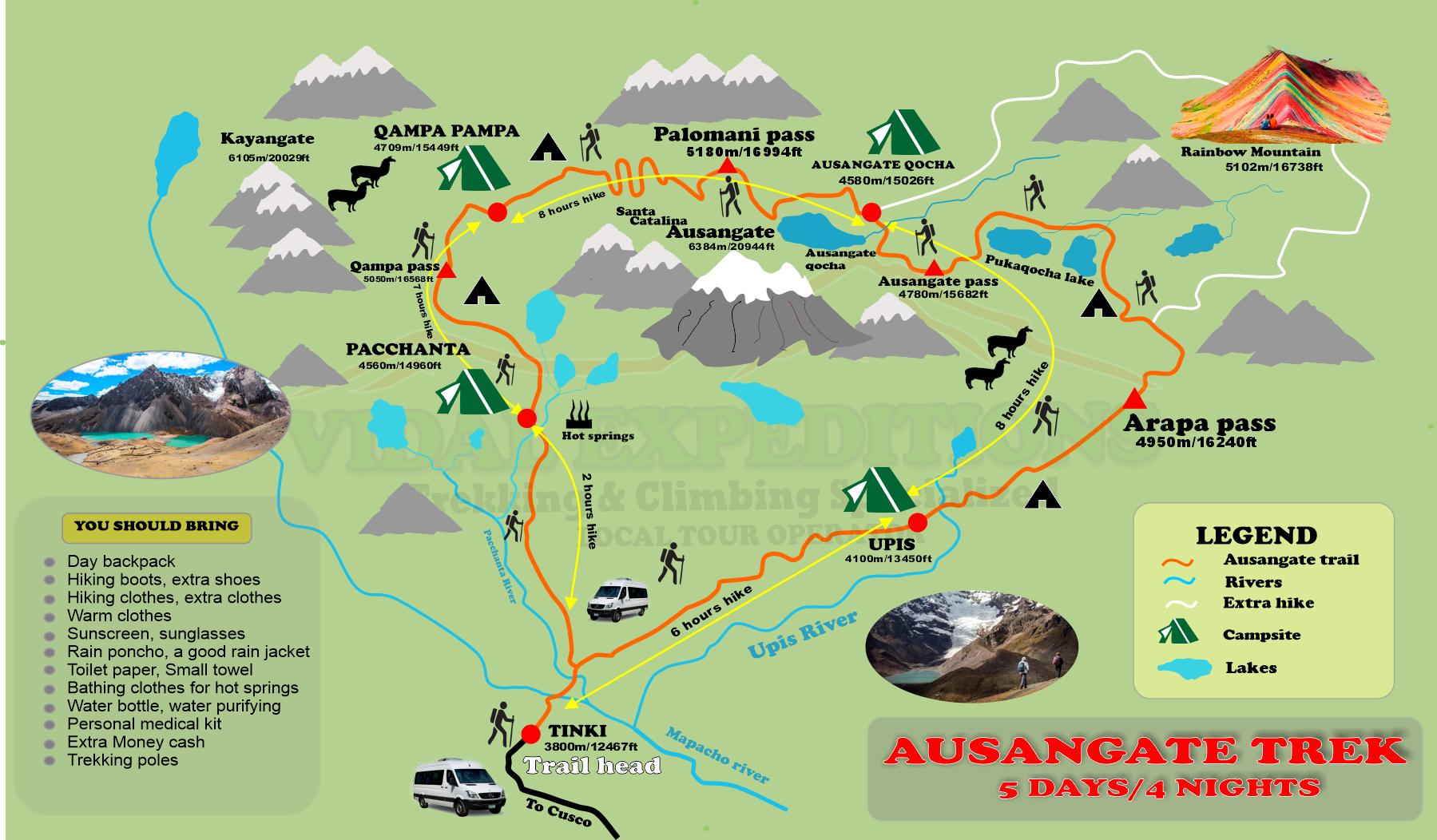 Hike around Ausangate Mountain