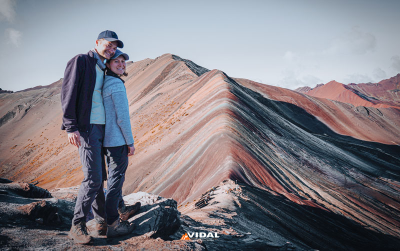 Rainbow mountain after Ausangate Trek