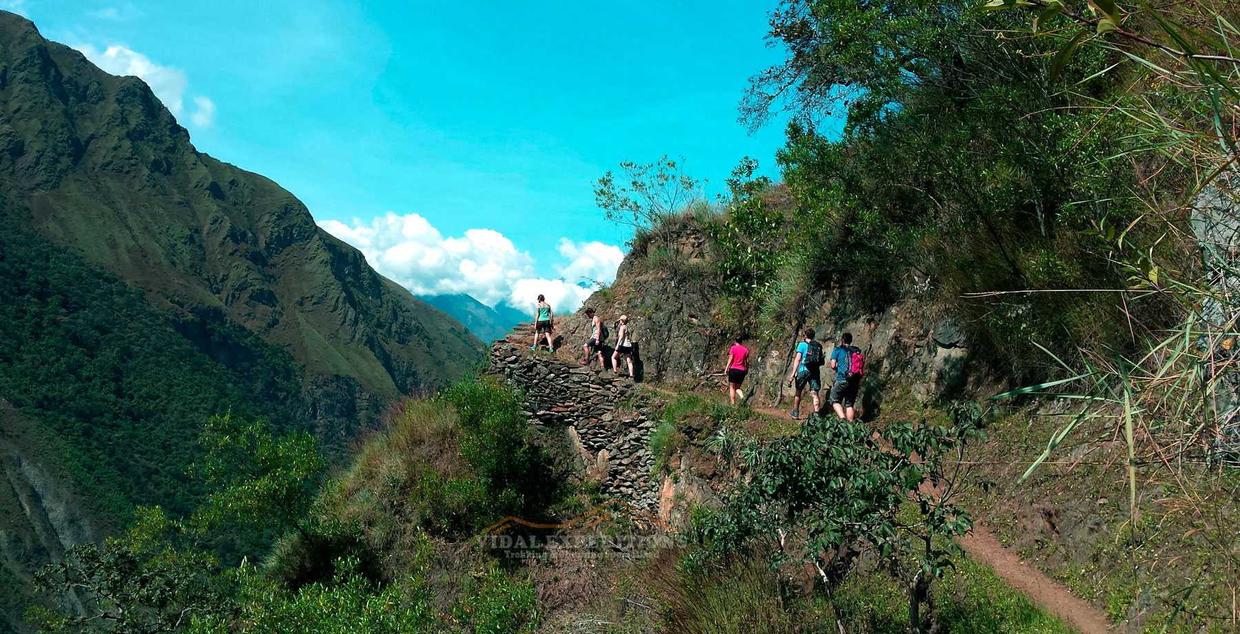 Nice view on the Inca Trail to Machu Picchu