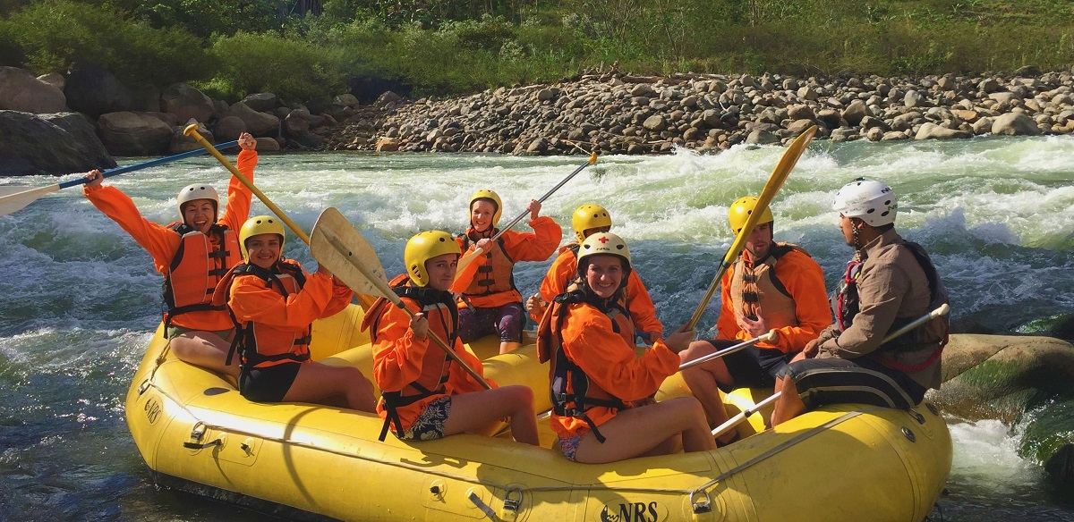 Whitewater Rafting in The Inca Jungle