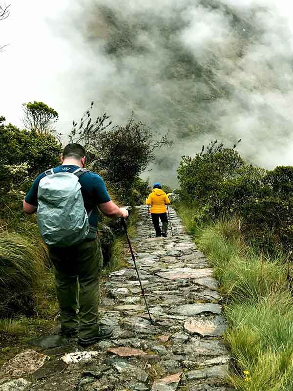 Hiking to Machu Picchu on the Inca Trail
