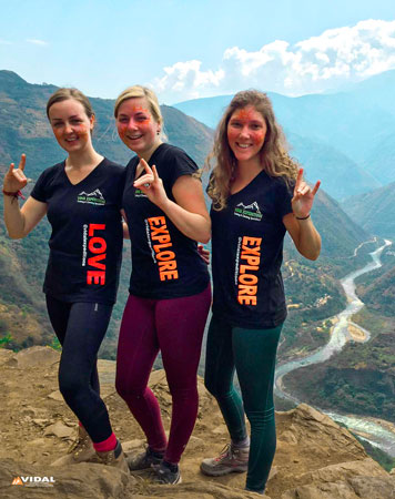 Hiking in the Inca Jungle
