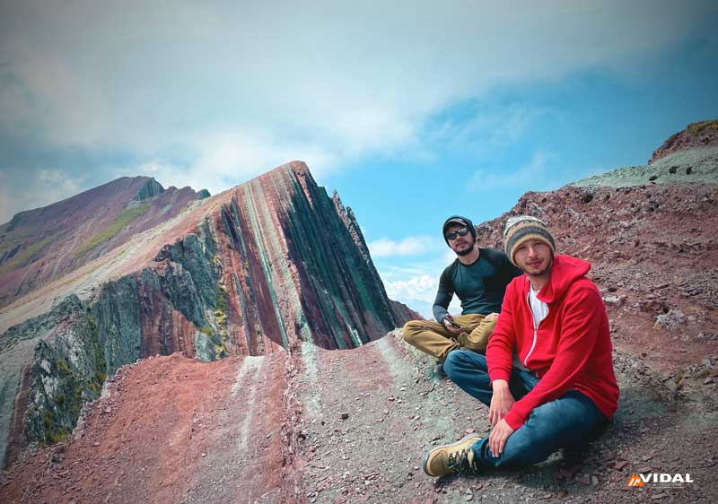 Pallay Punchu Peru - Rainbow Mountain of Pallay Punchu 