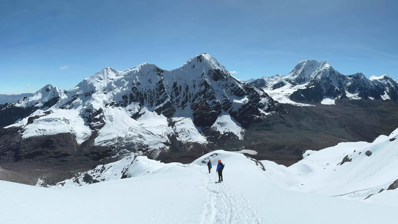 Summiting Qampa Mountain Climb in Cusco, Peru
