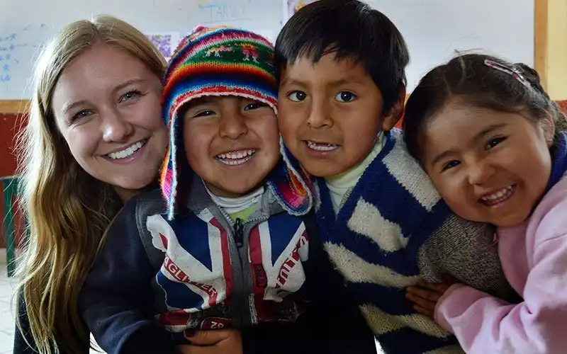 Speaking Spanish while volunteering in Cusco Peru