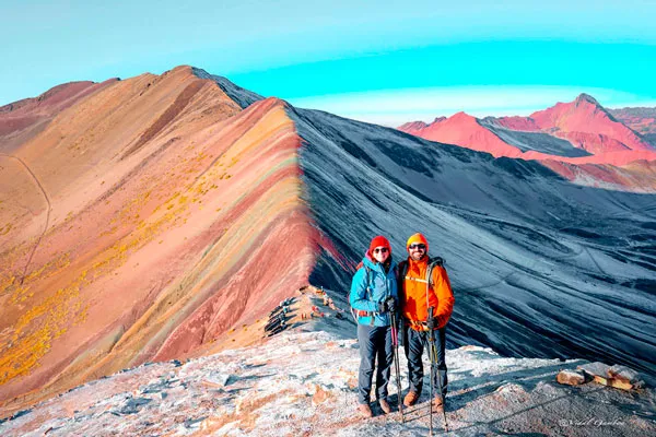 Beat the crwods in the Rainbow Mountain