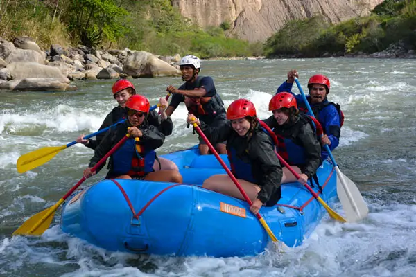 Rafting in the Inca Jungle Trail with Vidal Expeditions