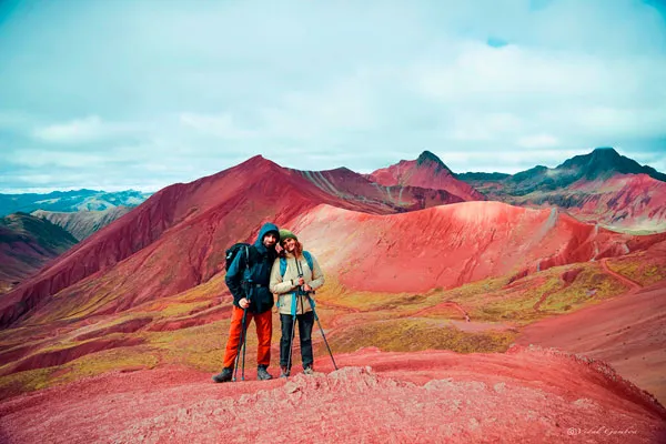 Red valley with Vidal Expeditions customers