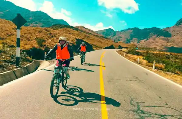 Biking to Machu Picchu